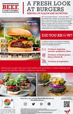 Burger infographic
