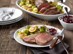 Classic Beef Tenderloin Roast with Cranberry Drizzle