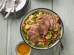 Farmers market vegetable beef and brown rice salad 2