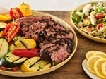 Mediterranean grilled chuck steak