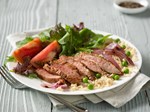 Indian Beef Flank Steak & Rice