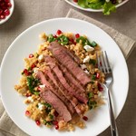 steak and quinoa salad